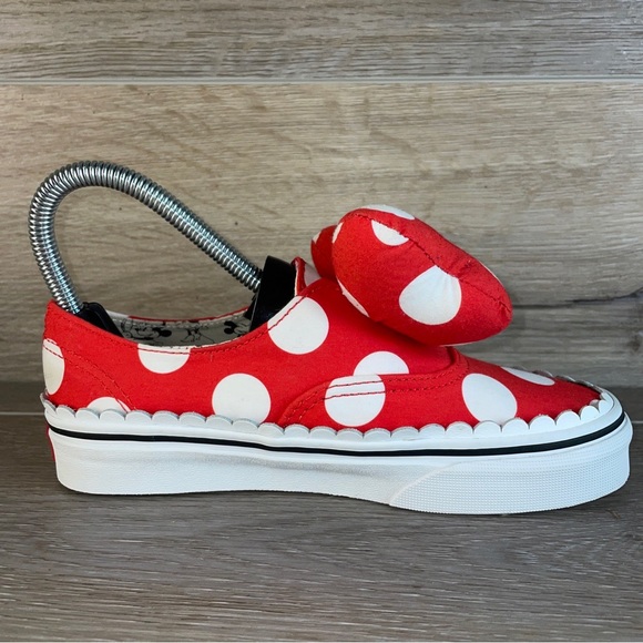 RARE Woman’s VANS Authentic Gore x Disney Minnie's Bow 2018 Size 5 - Picture 7 of 11